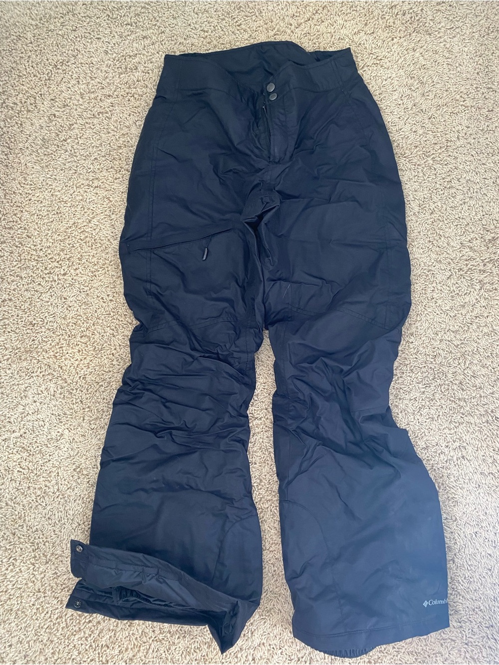 Columbia Women’s Black Insulated Bugaboo Snow Pants